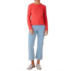 NEW PRAIRIE UNDERGROUND long sleeve barre tee in lipstick